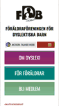Mobile Screenshot of fdb.nu
